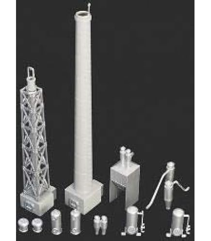 Amazon | グリーンマックス Nゲージ 着色済み 工場付属設備 (B) 2605